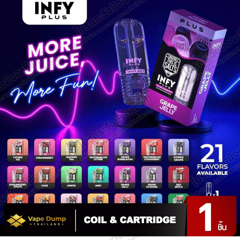 INFY Plus Pod Juice 2.5 ml. By This Is Salt