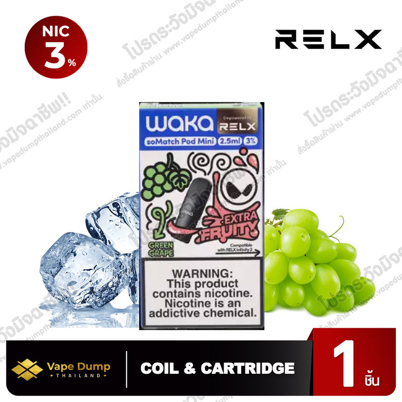 Relx Waka soMatch Pod Juice 2.5ml