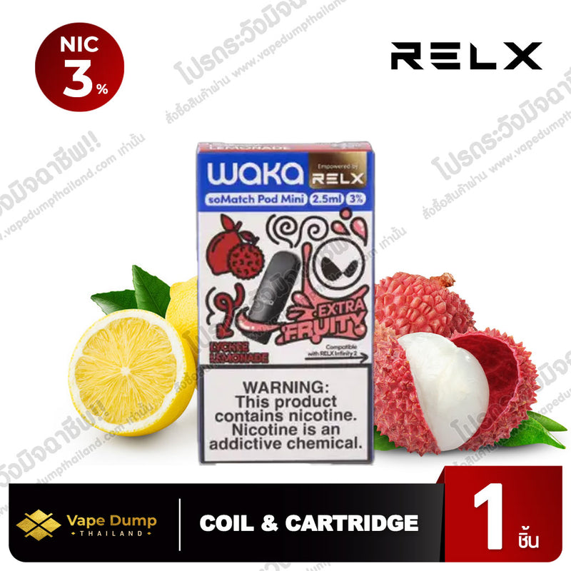 Relx Waka soMatch Pod Juice 2.5ml