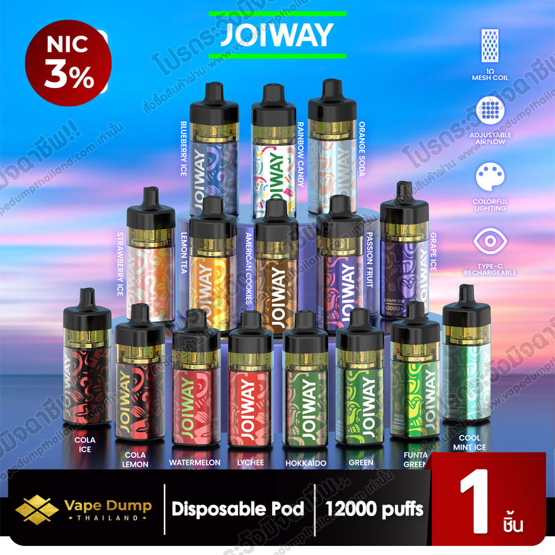 JOIWAY Disposable Pod 12000 Puffs