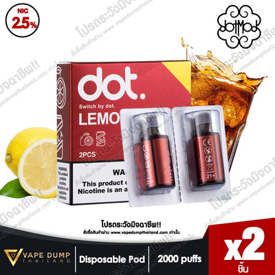 » DOT SWITCH POD JUICE (หัวน้ำยา 1 แพค 2 หัว) (100% off)